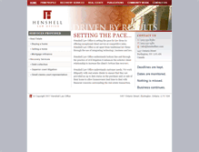 Tablet Screenshot of henshelllaw.com